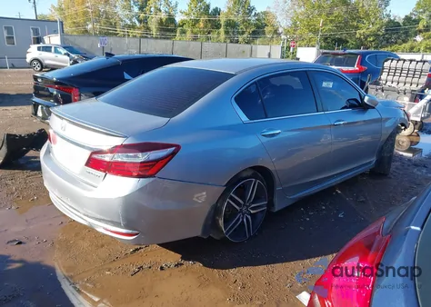 2016 Honda Accord Sport from USA, damaged, VIN 1HGCR2F54GA055851